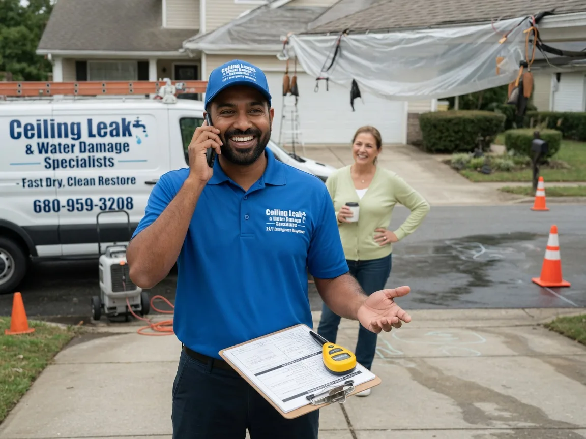 Ceiling Leak Cleanup Pataskala, OH FAQs